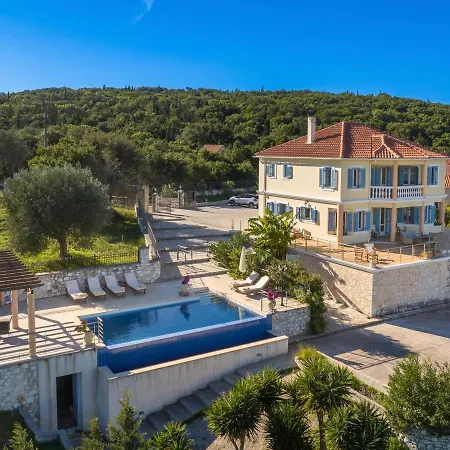 Private Gelia, With Panoramic 180 Degrees Sea View! Vila *