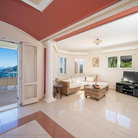 Private Gelia, With Panoramic 180 Degrees Sea View! Vila *