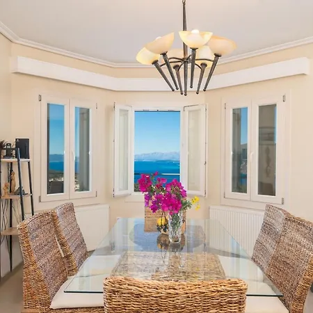 Private Gelia, With Panoramic 180 Degrees Sea View!