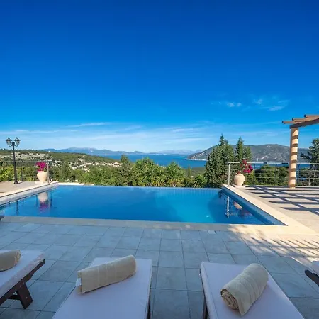 Villa Private Gelia, With Panoramic 180 Degrees Sea View! *