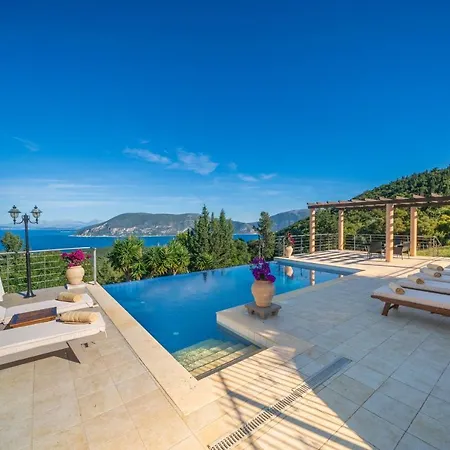 Private Gelia, With Panoramic 180 Degrees Sea View! * Fiskardo