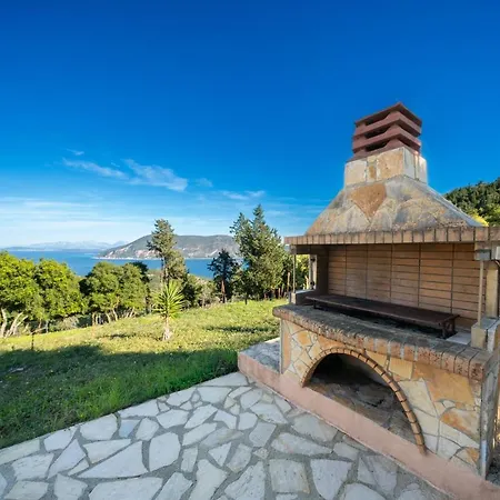 Private Gelia, With Panoramic 180 Degrees Sea View! Villa Fiskardo
