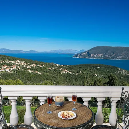 Villa Private Gelia, With Panoramic 180 Degrees Sea View! Fiskardo
