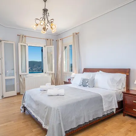Villa Private Gelia, With Panoramic 180 Degrees Sea View! Fiskardo