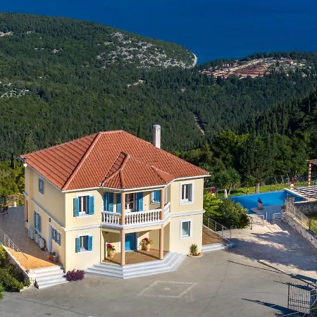 فيلة Private Gelia, With Panoramic 180 Degrees Sea View! *